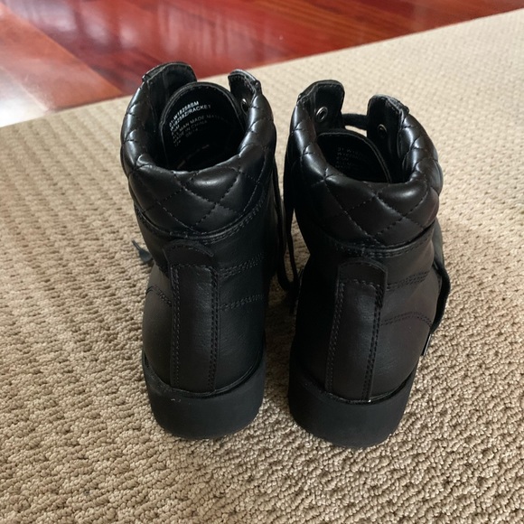 Steven Madden Lace-Up Boots - Picture 3 of 5